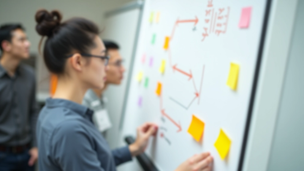 Illustration of various keyboard navigation patterns including tab order, arrow keys, and enter key interactions