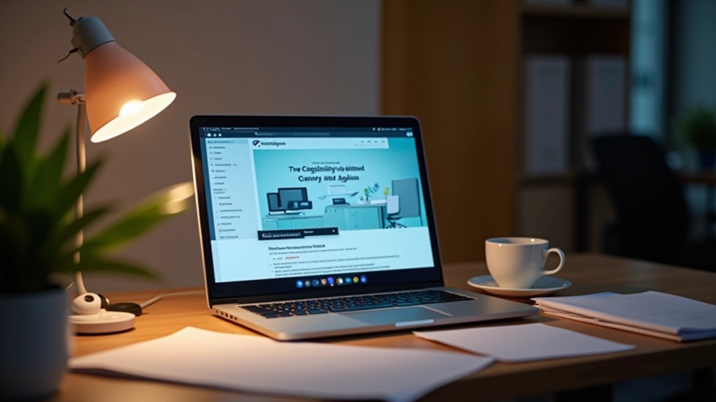 Webpage displaying high contrast mode with white text on dark background